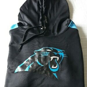 Black and Blue Hoodie with Panther Logo